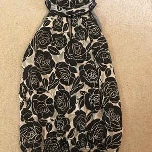 High neck sleeveless top